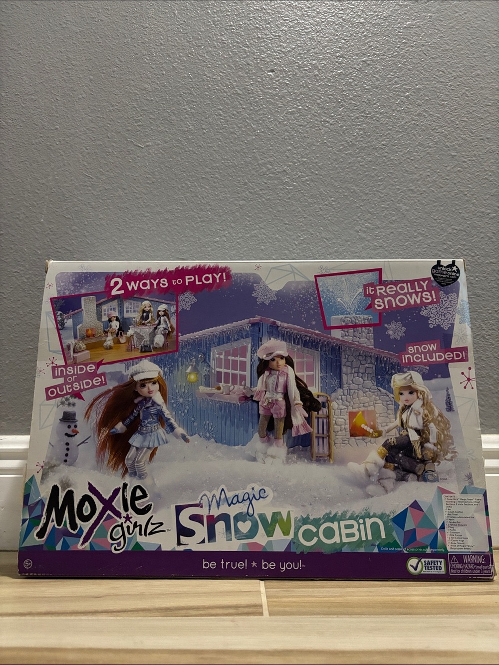 Moxie Girlz Magic Snow Cabin Playset